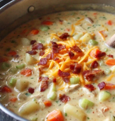 Creamy Chicken Potato Soup
