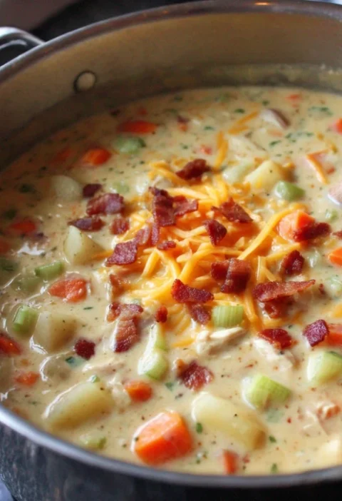Creamy Chicken Potato Soup