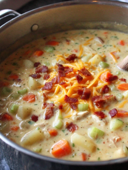 Creamy Chicken Potato Soup