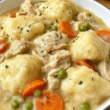 Crockpot Chicken Dumplings