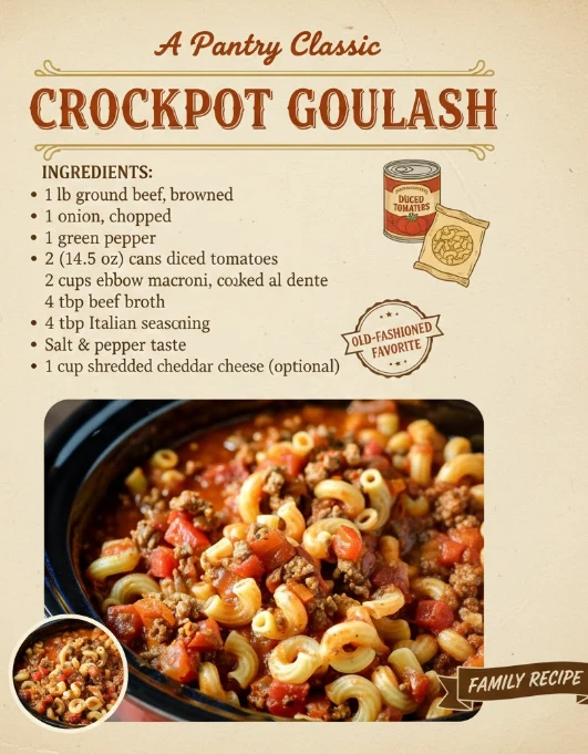 Crockpot Goulash
