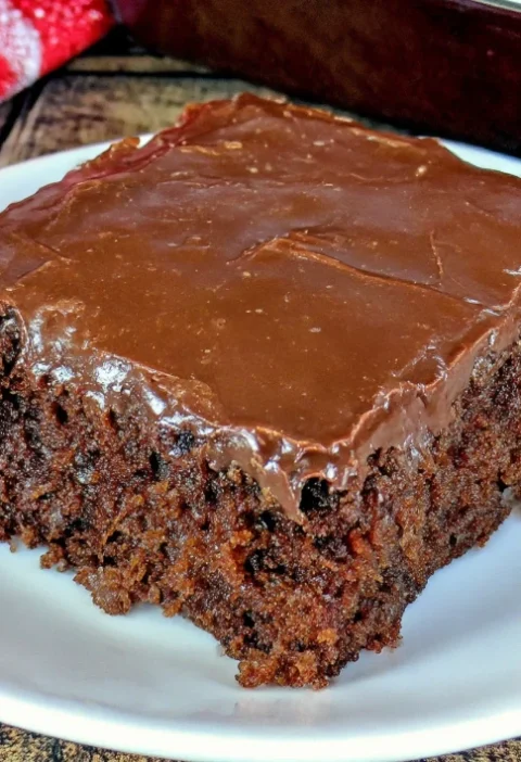 Double Chocolate Coca Cola Cake