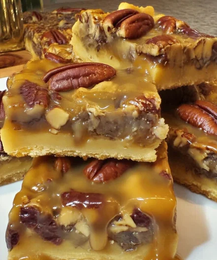Familyfavorite Homemade Caramel Pecan Brownies