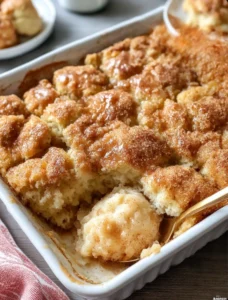 Festive Family-Favorite Snickerdoodle Cobbler