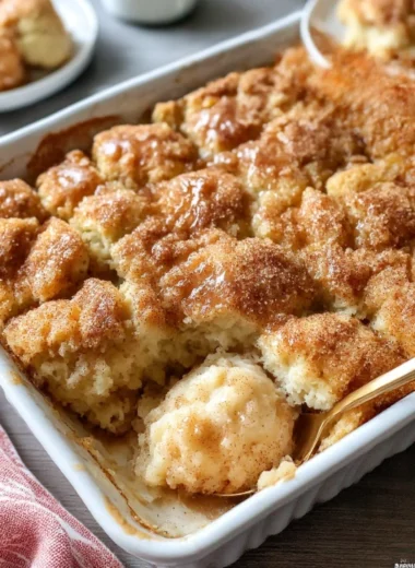 Festive Familyfavorite Snickerdoodle Cobbler