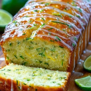 Festive Familyfavorite Coconut Lime Loaf Cake