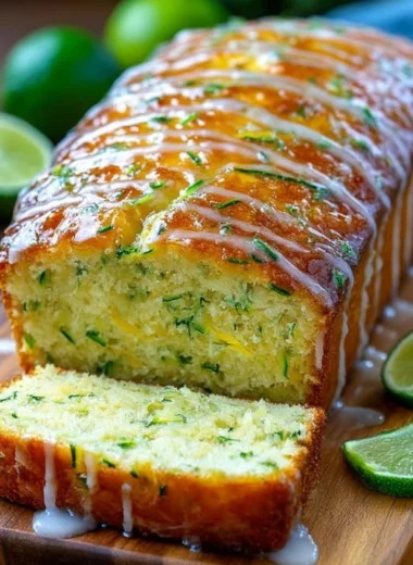 Festive Familyfavorite Coconut Lime Loaf Cake