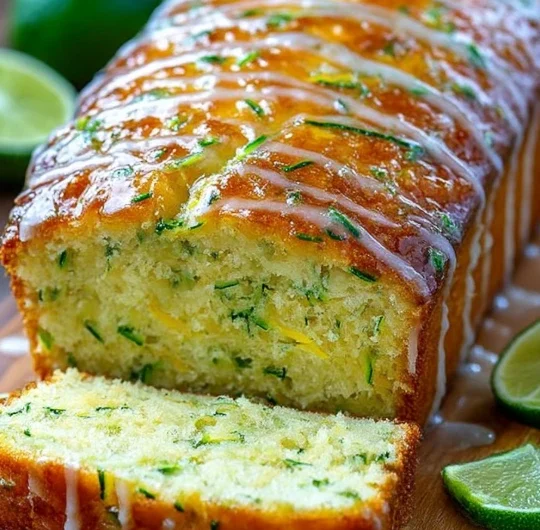 Festive Familyfavorite Coconut Lime Loaf Cake