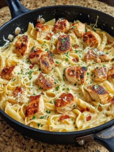 Garlic Parmesan Chicken Pasta