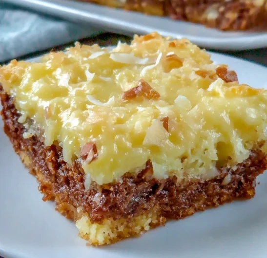 German Chocolate Sheet Cake