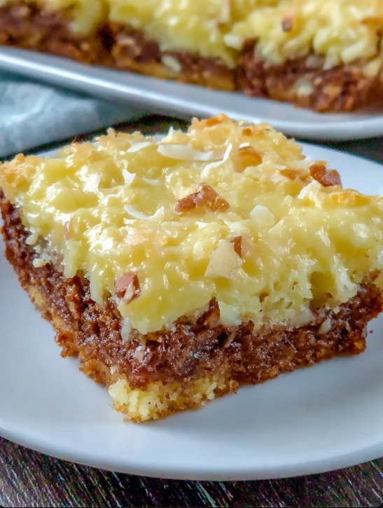 german chocolate sheet cake