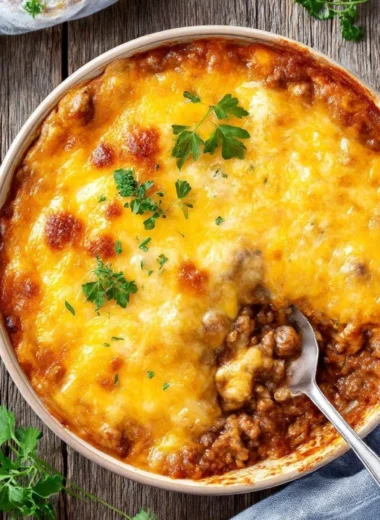 Grandmas 5ingredient Ground Beef Casserole Recipe