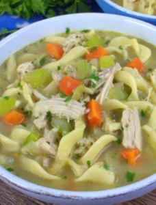 happy tummy chicken & noodles