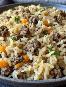 Italian Sausage and Rice Skillet