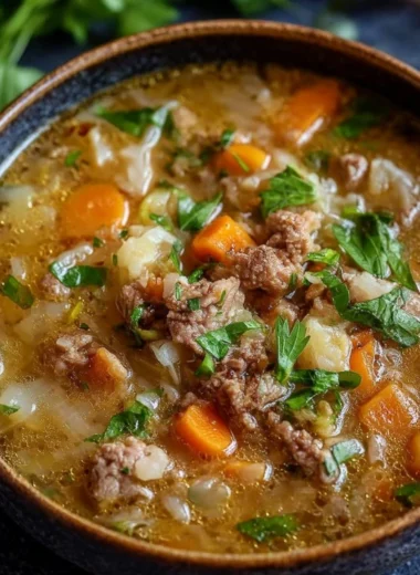 Low Carb Egg Roll Soup