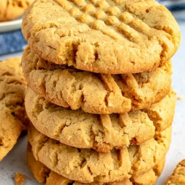 Melt Your Mouth Crispy Peanut Butter Cookies