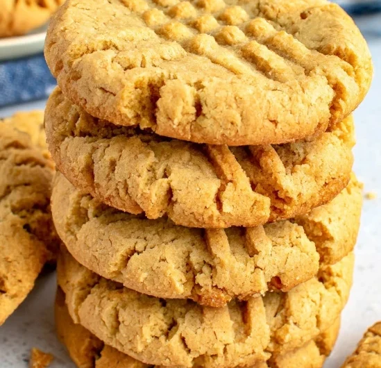 Melt Your Mouth Crispy Peanut Butter Cookies