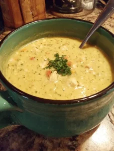 mimi’s loaded potato soup (crockpot version)