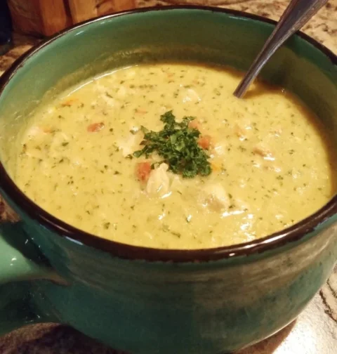 Mimis Loaded Potato Soup Crockpot Version