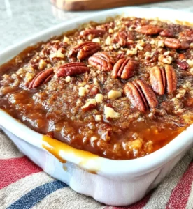 Old-Fashioned Pecan Pie Cobbler