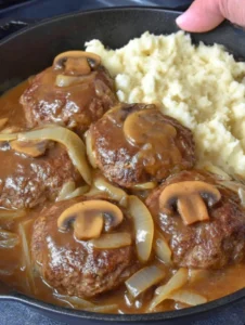 Salisbury Steak with Mushroom Gravy