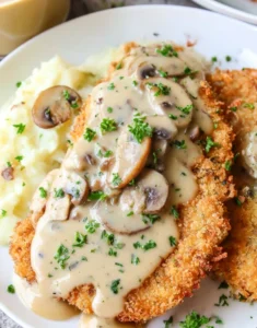 schnitzel or jäger schnitzel