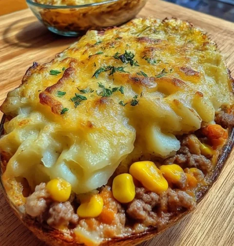 Shepards Pie Baked Potato