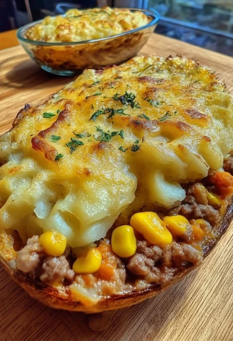 Shepards Pie Baked Potato