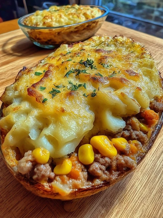 Shepards Pie Baked Potato