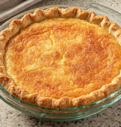 Southern 4ingredient Chess Pie