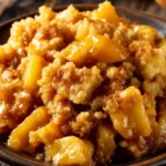 Slow Cooker 4-Ingredient Cheesy Potatoes