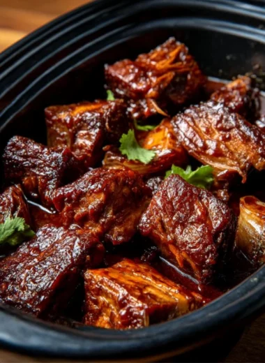 Slow Cooker 4ingredient Holiday Bbq Pork