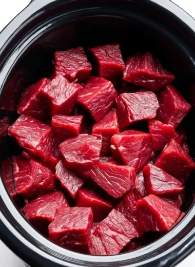 Slow Cooker 4ingredient Beef Stew