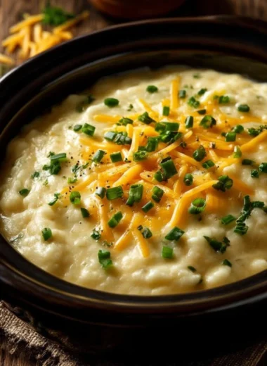 Slow Cooker 5ingredient Creamy Potato Soup