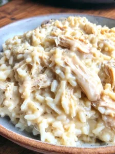 Slow Cooker No Peek Chicken & Rice