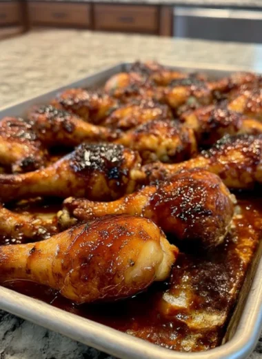 Slow Cooker Sweet Baby Rays Chicken Drumsticks