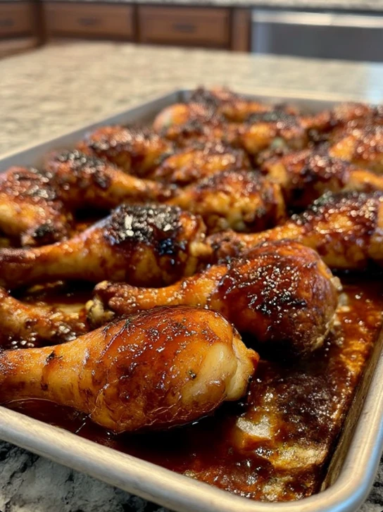 Slow Cooker Sweet Baby Ray’s Chicken Drumsticks