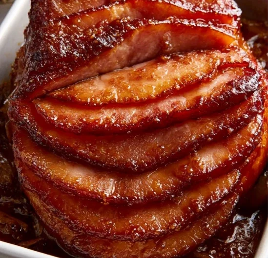 Southern 5ingredient Baked Ham Slices