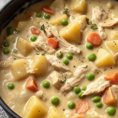 Southern Chicken Pot Pie Soup