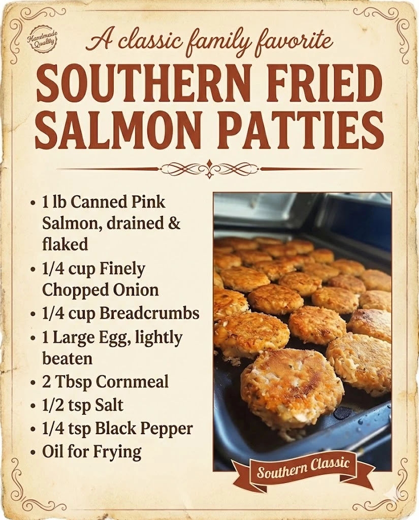 Southern Fried Salmon Patties