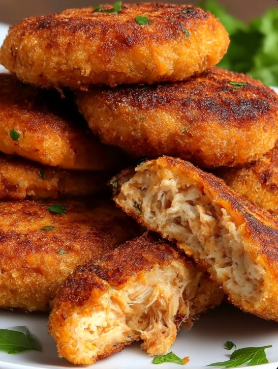 Southern Potluck Crispy Chicken Fritters