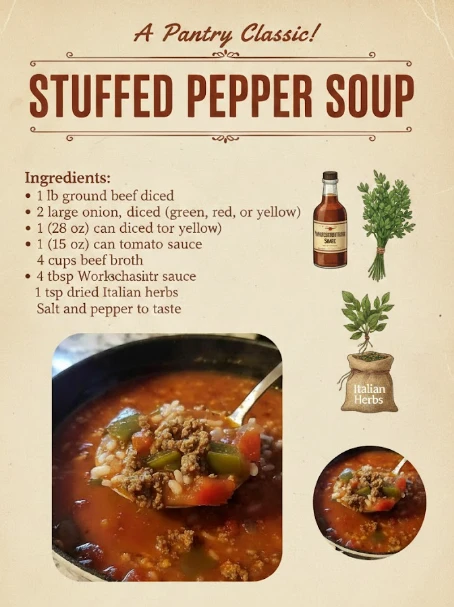 Stuffed Pepper Soup