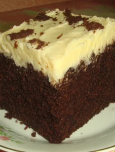 wacky chocolate depression cake