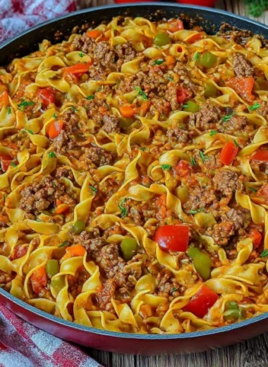 Warm Sundaystyle Italian Drunken Noodles