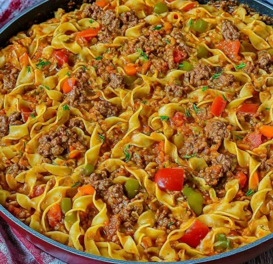 Warm Sundaystyle Italian Drunken Noodles