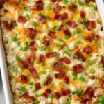 Slow Cooker Garlic Herb Linguine with Caramelized Onions