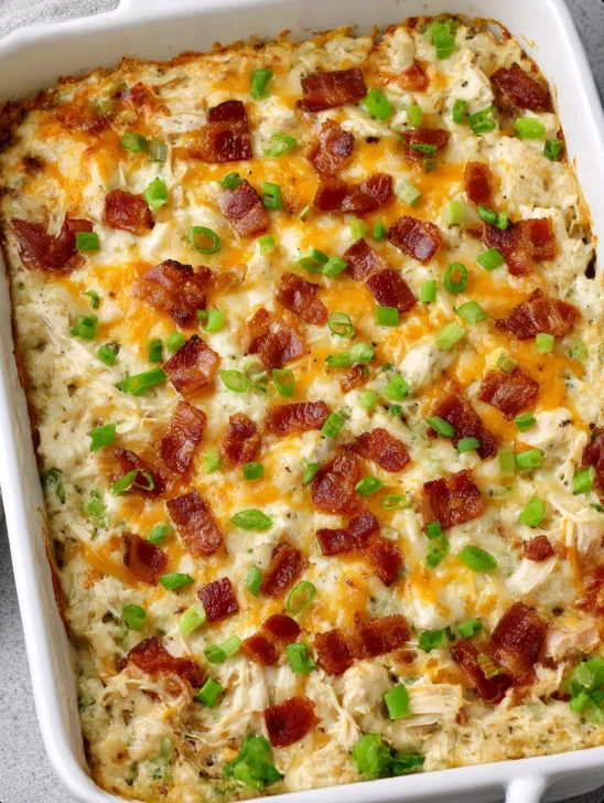 3ingredient Baked Crack Chicken