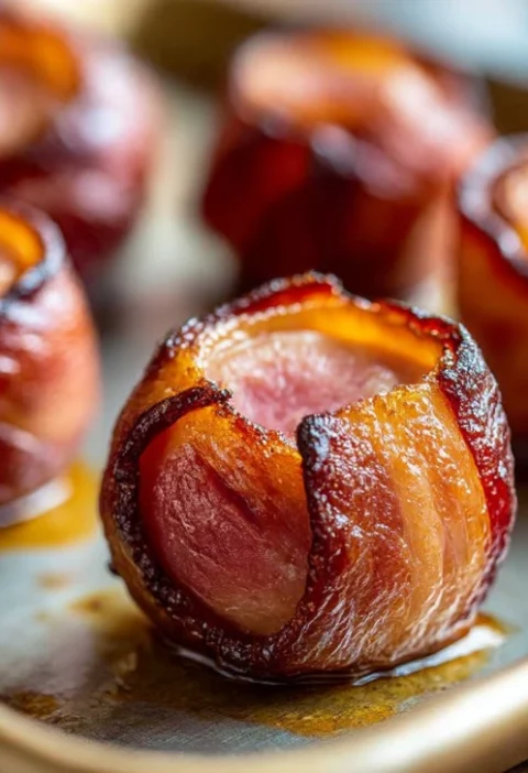 3ingredient Low Carb Holiday Ham Bites