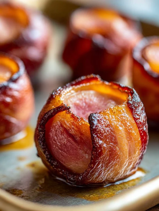3-Ingredient Low Carb Holiday Ham Bites