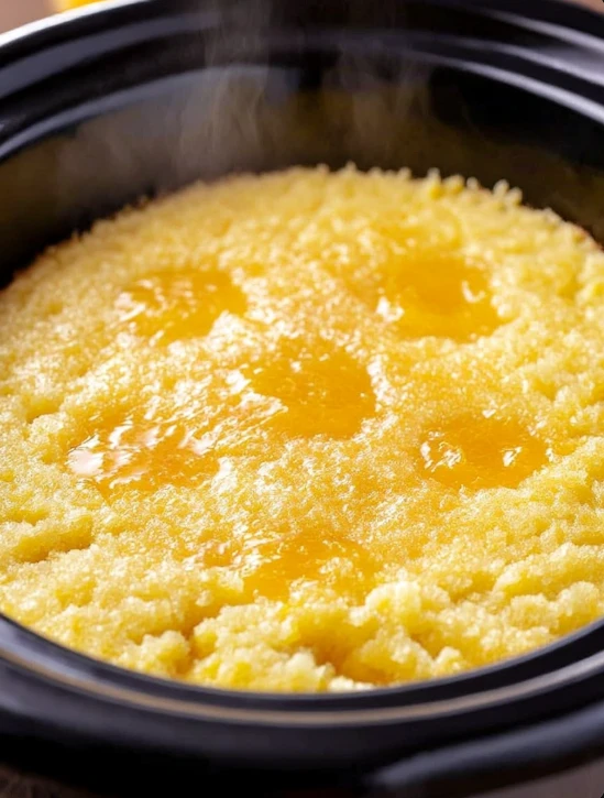 3ingredient Slow Cooker Lemon Cake